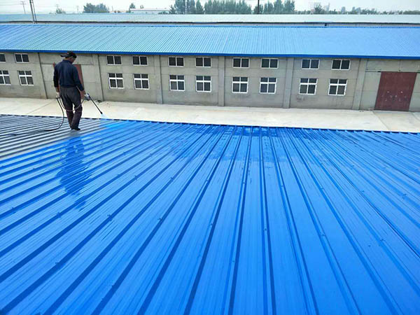 雨城 彩钢瓦喷漆翻新工业厂房、仓库