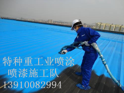 雨城包括彩钢瓦喷漆翻新（
